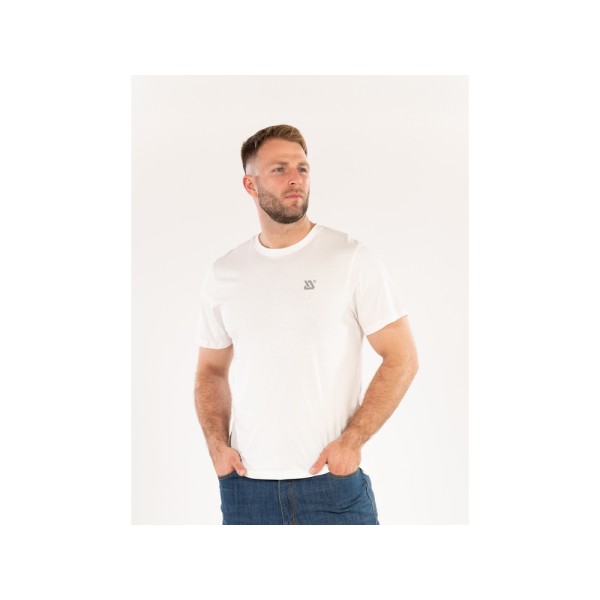 KOSZULKA T-SHIRT BASIC BIAŁA ROZM. M YT-78477