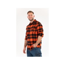 KOSZULA FLANELOWA CZERWONA ROZM. XL YT-78803