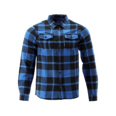 KOSZULA FLANELOWA NIEBIESKA ROZM. 3XL YT-78811