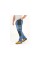 SPODNIE ROBOCZE MONTERSKIE STRETCH JEANS DARK BLUE ROZM. XL YT-79054