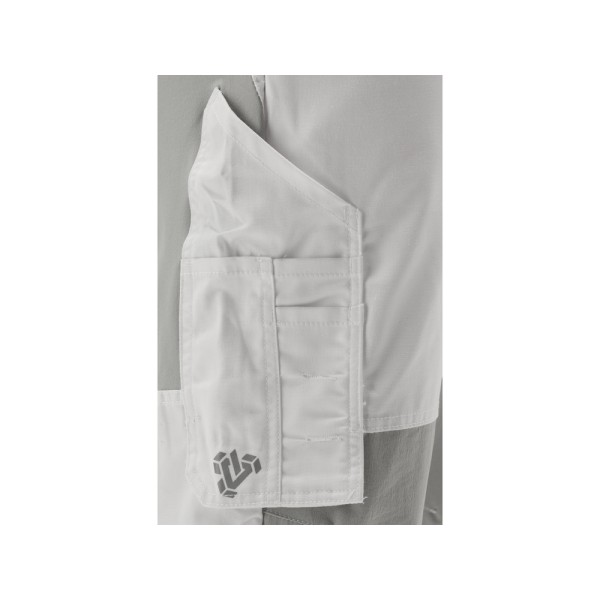 SPODNIE ROBOCZE 4-WAY STRETCH SERWAL WHITE ROZM. S YT-79100