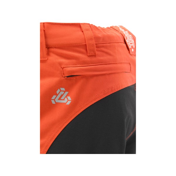 SPODNIE ROBOCZE 4-WAY STRETCH SERWAL ORANGE ROZM. L YT-79112