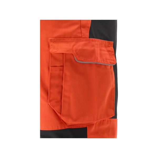 SPODNIE ROBOCZE 4-WAY STRETCH SERWAL ORANGE ROZM. L YT-79112