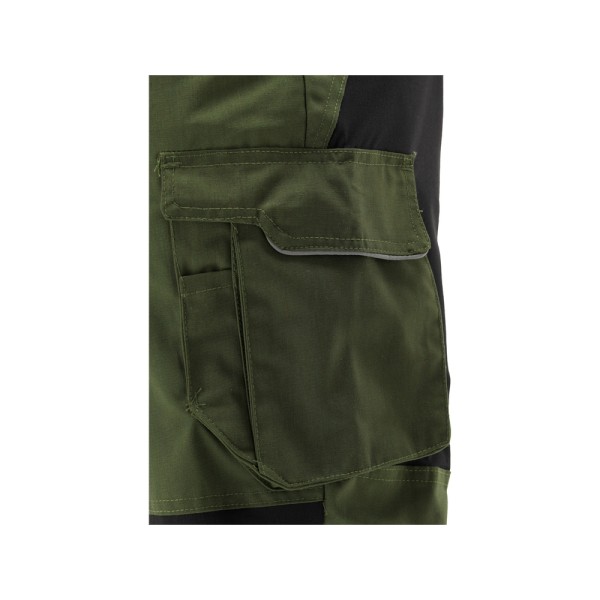 SPODNIE ROBOCZE 4-WAY STRETCH SERWAL GREEN ROZM. M YT-79121