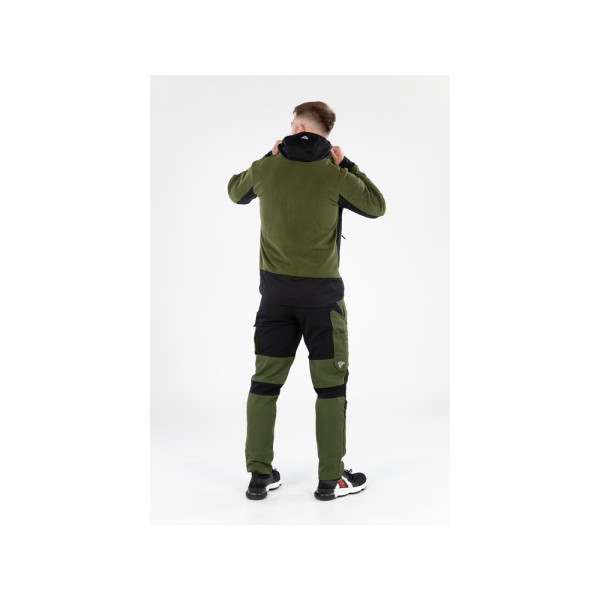 SPODNIE ROBOCZE 4-WAY STRETCH SERWAL GREEN ROZM. M YT-79121