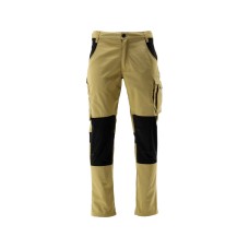 SPODNIE ROBOCZE 4-WAY STRETCH SERWAL KHAKI ROZM. L YT-79132