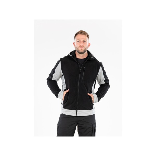 POLAR Z KAPTUREM SARNA BLACK ROZM. M YT-79171