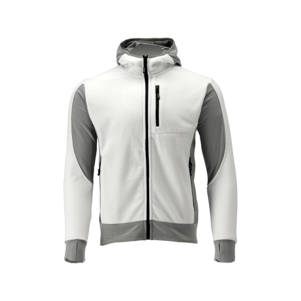 POLAR Z KAPTUREM SARNA WHITE ROZM. 2XL YT-79180