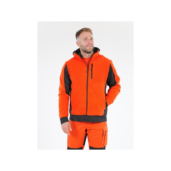 POLAR Z KAPTUREM SARNA RED ROZM. M YT-79183