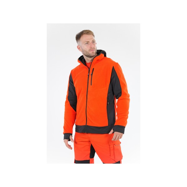 POLAR Z KAPTUREM SARNA RED ROZM. 2XL YT-79186