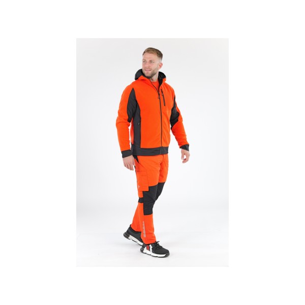 POLAR Z KAPTUREM SARNA RED ROZM. 2XL YT-79186