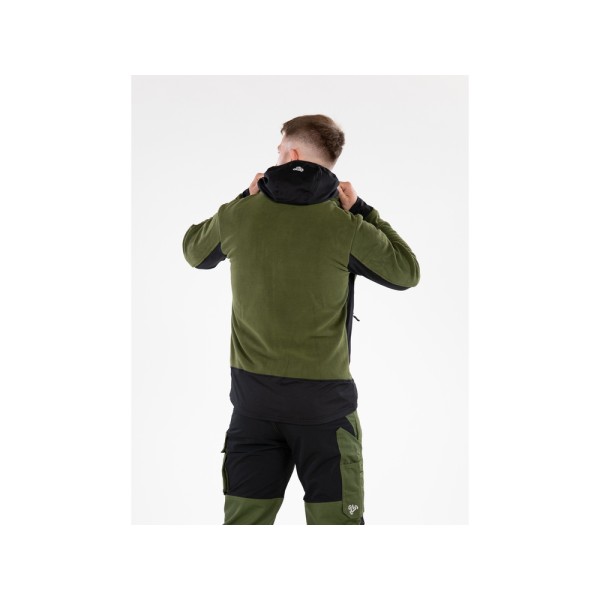 POLAR Z KAPTUREM SARNA GREEN ROZM. L YT-79190