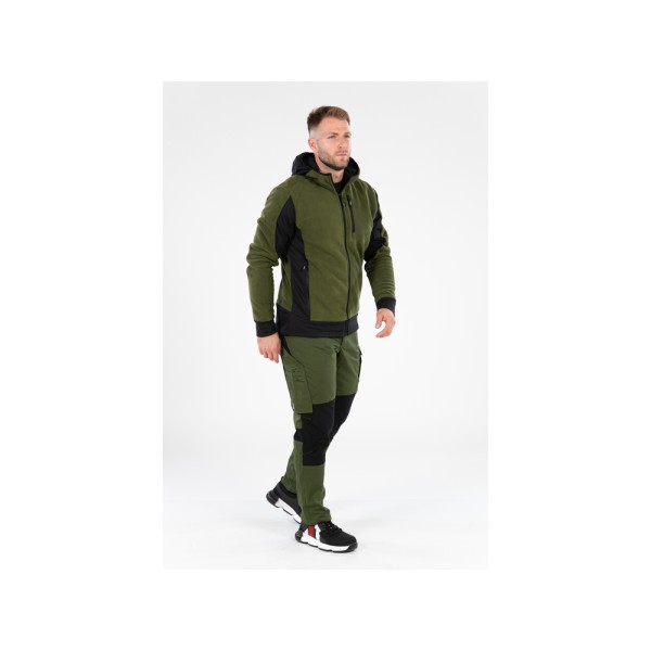 POLAR Z KAPTUREM SARNA GREEN ROZM. XL YT-79191