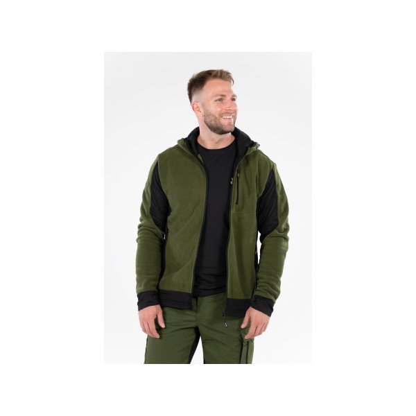POLAR Z KAPTUREM SARNA GREEN ROZM. 2XL YT-79192