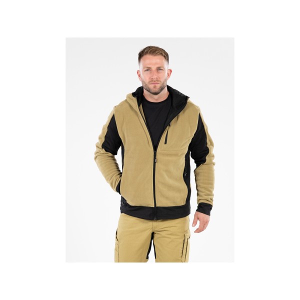 POLAR Z KAPTUREM SARNA KHAKI ROZM. XL YT-79197