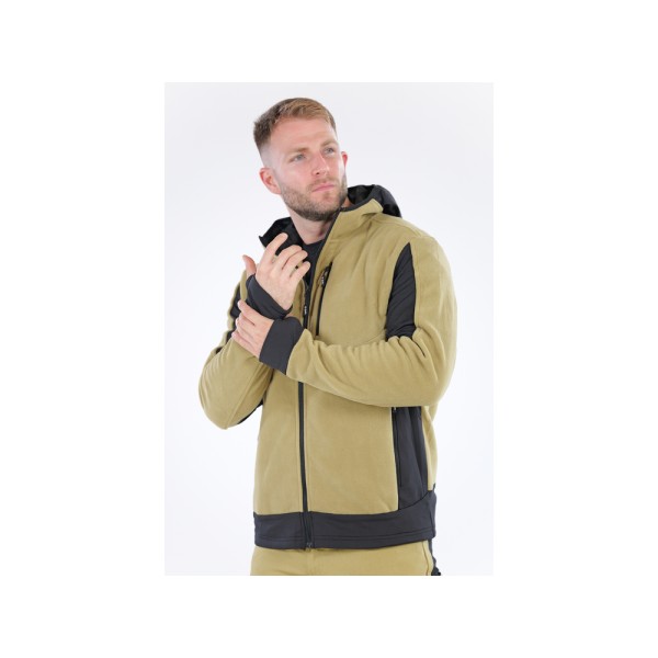 POLAR Z KAPTUREM SARNA KHAKI ROZM. 2XL YT-79198