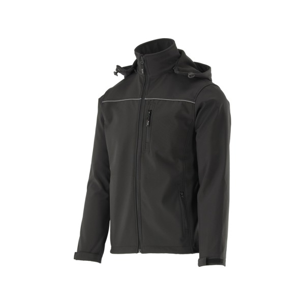 KURTKA SOFTSHELL Z KAPTUREM OBSIDIAN ROZM. XL YT-79553