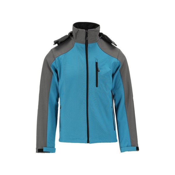 KURTKA SOFTSHELL Z KAPTUREM STRATUS ROZM. XL YT-79563