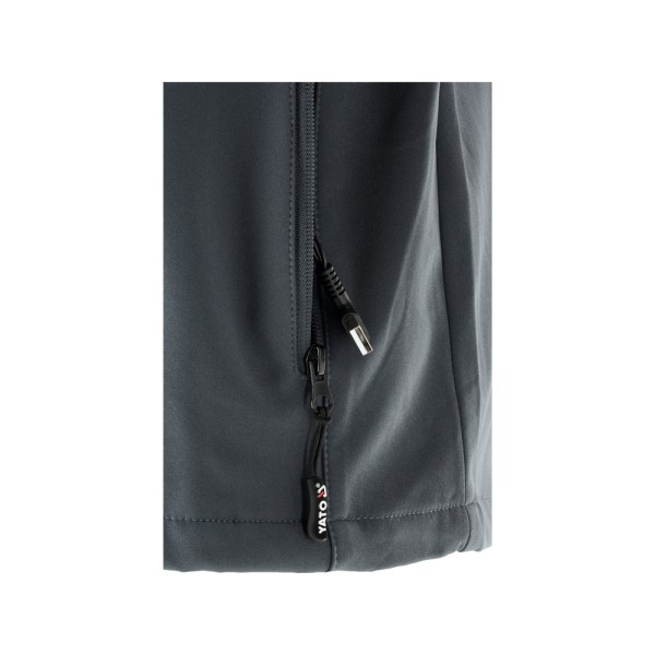 PODGRZEWANA KURTKA SOFTSHELL RADIATOR ROZM. M YT-79571