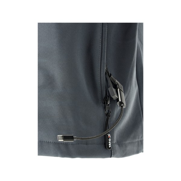 PODGRZEWANA KURTKA SOFTSHELL RADIATOR ROZM. M YT-79571