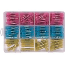 ZESTAW 200 SZTUK ZACISKANYCH KOSZULEK TERMOKURCZLIWYCH 0,5-6MM2 YT-81461