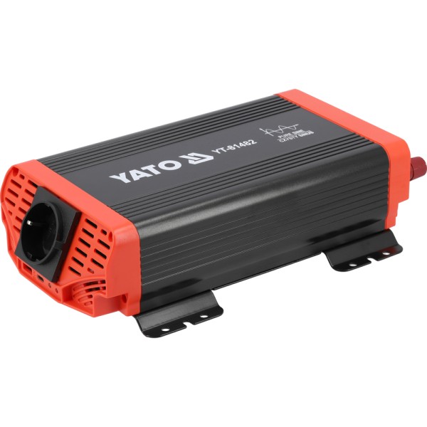 PRZETWORNICA NAPIĘCIA 12/230V 600W CZYSTY SINUS YT-81482