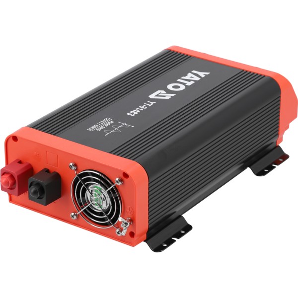 PRZETWORNICA NAPIĘCIA 12/230V 1000W CZYSTY SINUS YT-81483