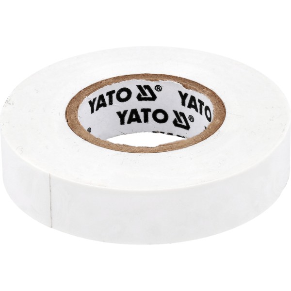 TAŚMA ELEKTROIZOLACYJNA 15MMX20MX0.13MM BIAŁA YT-81596