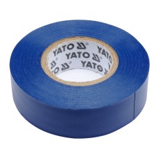 TAŚMA ELEKTROIZOLACYJNA 19MMX20MX0,13MM, NIEBIESKA YT-81651