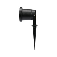 REFLEKTOR OGRODOWY GU10 ZE SZPIKULCEM CZARNY ALUMINIOWY YT-81775
