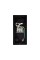 LAMPA ŚCIENNA ZEWNĘTRZNA CZARNA ALUMINIOWA 2XGU10 PÓŁOWAL YT-81902