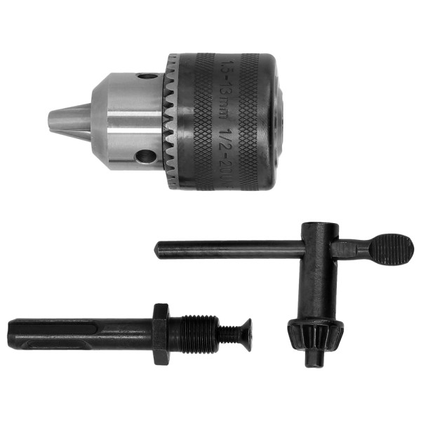 UCHWYT WIERTARSKI Z KLUCZEM, 13MM,1/2