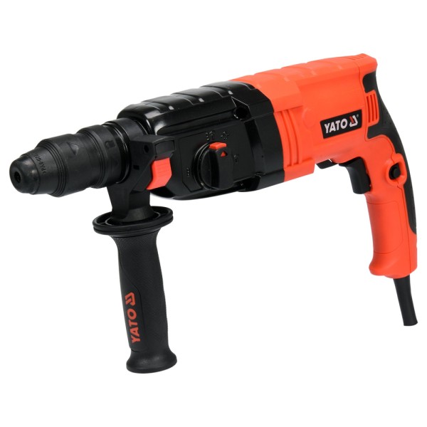 MŁOTOWIERTARKA 850W Z WYMIENNĄ GŁOWICĄ I METALOWĄ OBUDOWĄ YT-82122