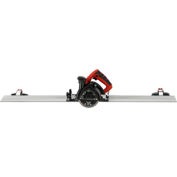 PRZECINARKA Z PROWADNICĄ 125MM 1400W DO GRESU, Z FUNKCJĄ FAZOWANIA PŁYTEK ORAZ PRZYŁĄCZEM DO ODKURZACZA YT-821591