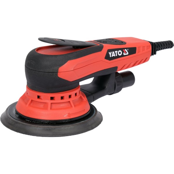 SZLIFIERKA MIMOŚRODOWA 150MM 350W Z REGULACJĄ PRĘDKOŚCI 4000-10000 OBR/MIN YT-82206
