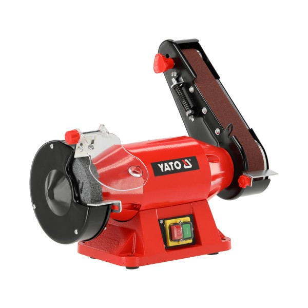 SZLIFIERKA STOŁOWA/TAŚMOWA 520W (150X32MM) MIEDZIANY SILNIK YT-822110