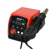STACJA HOT AIR MOC 750W Z WYŚWIETLACZEM LED BEZSZCZOTKOWY WENTYLATOR YT-82457