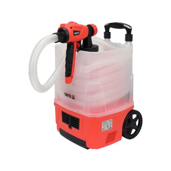 AGREGAT MALARSKI HVLP 1100W 100DIN/SEC 1L/MIN + ZESTAW DYSZ DO MALOWANIA ŚCIAN I SUFITÓW BEZ ODPARZANIA FARBY YT-82555
