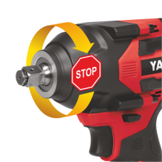 KLUCZ UDAROWY BEZSZCZOTKOWY 18V, 1/2'', 1200NM - AKUMULATOR 4 AH YT-828071