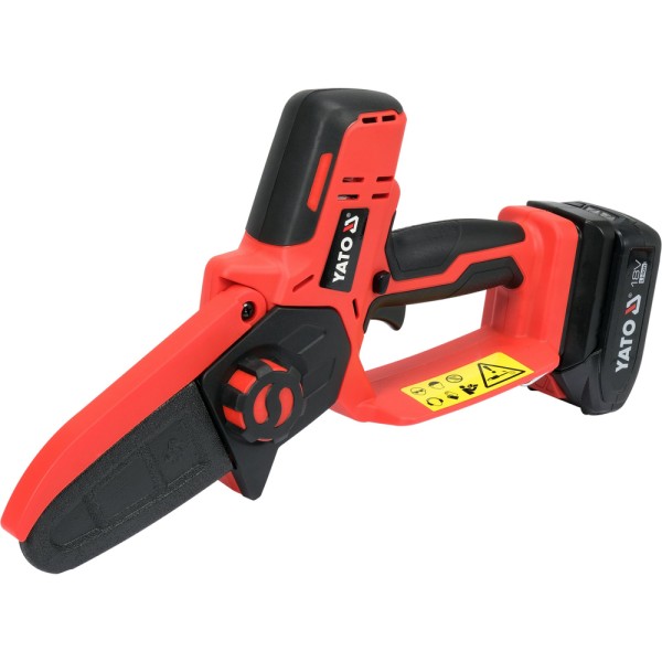 MINIPILARKA ŁAŃCUCHOWA 18V, PROWADNICA 4'' - AKUMULATOR 2 AH YT-828135