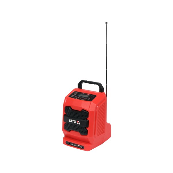 RADIO BUDOWLANE 18V AKUMULATOROWO-SIECIOWE - BEZ AKUMULATORA YT-82940