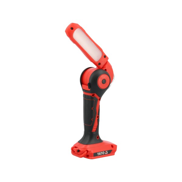 LATARKA 18V (BODY;6000LM) LED, REGULOWANA GŁOWICA YT-829693
