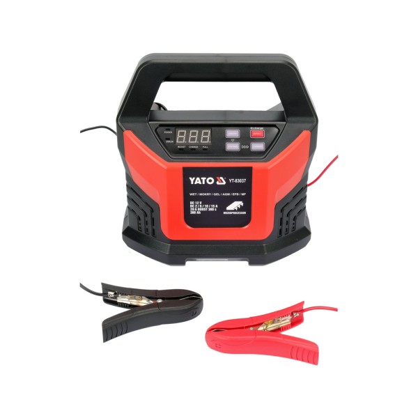 PROSTOWNIK ELEKTRONICZNY 12V/2A, 6A, 10A, 15A BOOST 300S 20A YT-83037