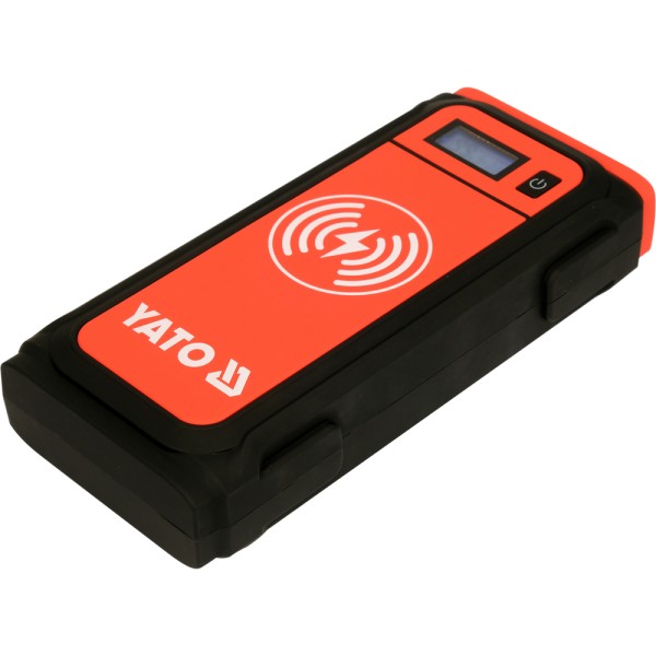 URZĄDZENIE ROZRUCHOWE/POWER BANK 16000MAH Z WYŚWIETLACZEM LCD I ŁADOWANIEM INDUKCYJNYM YT-83085