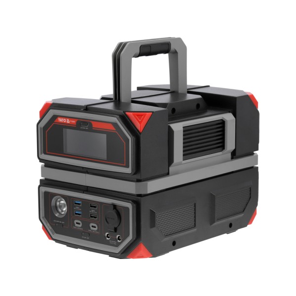 PRZENOŚNA STACJA ZASILANIA 600W, 504WH, 230V, USB-C PD YT-83091