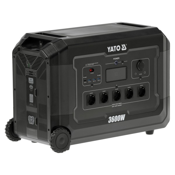 PRZENOŚNA STACJA ZASILANIA 3600W, 3072WH LIFEPO4, EPS YT-83096