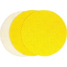 KRĄŻEK ŚCIERNY PERFOROWANY Z RZEPEM 225 MM P120 DO SZLIFIERKI / 3 SZT. YT-846033