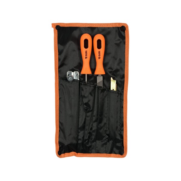 ZESTAW DO OSTRZENA ŁAŃCUCHA 4.0MM 4SZT YT-85040