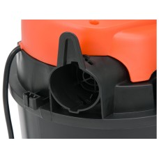 ODKURZACZ WARSZTATOWY 1400W 30L DO PRACY NA SUCHO I NA MOKRO Z GNIAZDEM 230V YT-85701