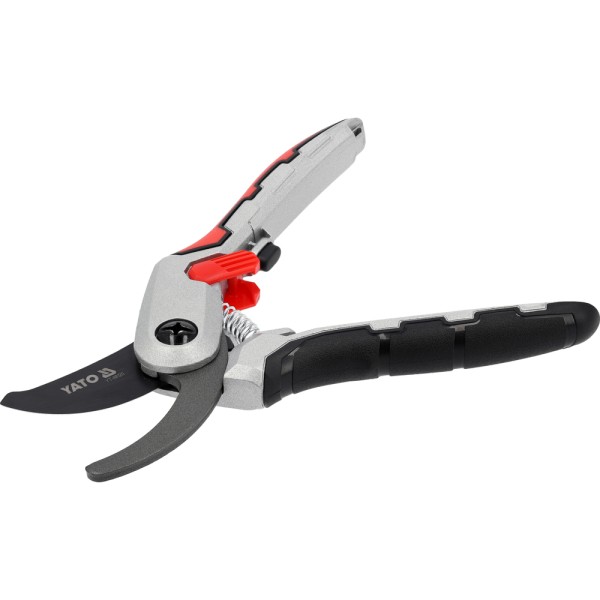 SEKATOR NOŻYCOWY ALUMINIOWY 205MM Z BLOKADĄ OTWARCIA YT-88120